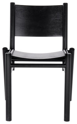 Tom Dixon Peg Chair Stackable chair - Wood. Black