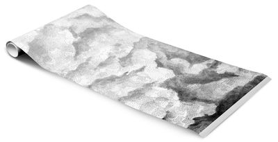 Petite Friture Variation 2 Wallpaper - / 1 roll - W 48 cm. White,Grey