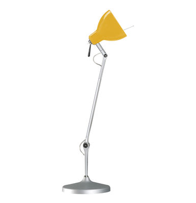 Rotaliana Luxy T1 Desk lamp - Arm 3 sections. Matallic,Glossy yellow