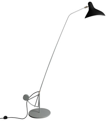 DCW éditions - Schottlander Mantis BS1 B Floor lamp. Black,Grey-green