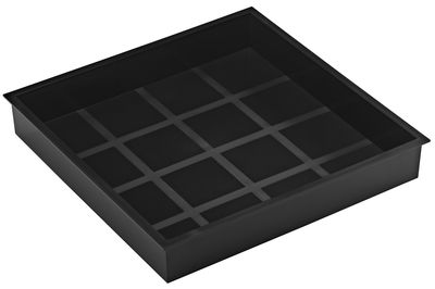 Authentics Stack Stack Tray - Compartment XL - 32 x 32cm. Dark grey