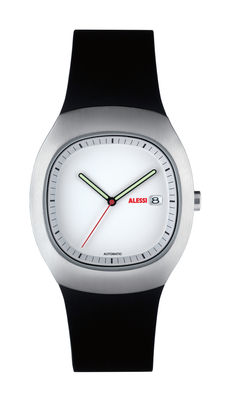 Alessi Watches Ray Watch - Automatic. White,Black,Steel