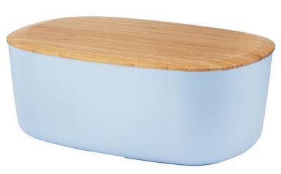 Stelton Bread box - / Chopping board lid. Blue,Natural wood