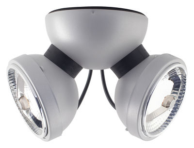 Azimut Industries Bipro 360° LED Wall light. Grey
