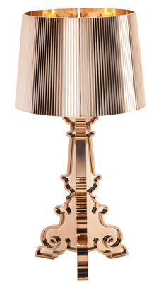 Kartell Bourgie Table lamp. Copper