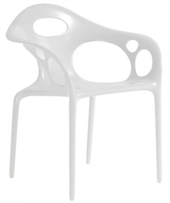 Moroso Supernatural Stackable armchair. White