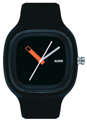 Alessi Watches Kaj Watch - One colour version. Black