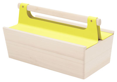 Hartô Louisette Box. Lemon yellow
