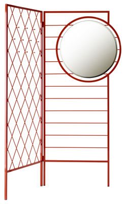 Opinion Ciatti Apparel Screen - With coat hanger and mirror. Red