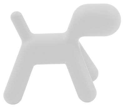 Magis Collection Me Too Puppy Extra Large Children's chair. Mat white