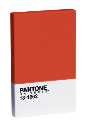 ROOM COPENHAGEN Pantone Universe™ Cards holder. White,Bright red