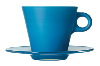 Leonardo Ooh ! Magico Cappuccino cup. Blue