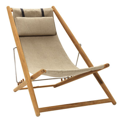 Skargaarden H55 Reclining chair - Limited edition 60 years. Beige,Teak