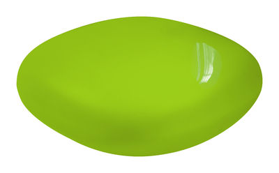 Slide Chubby Low Coffee table - Lacquered version. Lacquered green