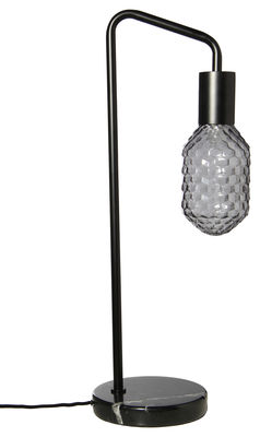 Frandsen Urban Table lamp - Marble base. Black,Smoked grey