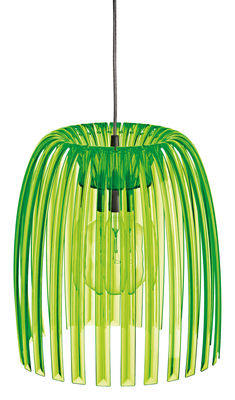 Koziol Josephine Medium Pendant - / Ø 30,5 x H 33,7 cm. Transparent green