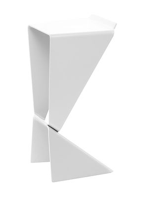 B-LINE Icon Bar stool - H 74 cm - Metal. White
