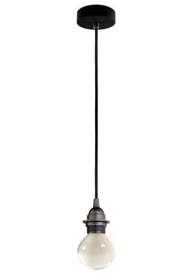 Sotto Luce Bi Kage Pendant - With lampholder. Black