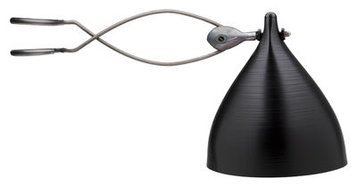 Tsé-Tsé Cornette Lamp with clip - Plain version. Black