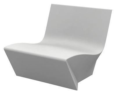 Slide Kami Ichi Low armchair - Armchair. White