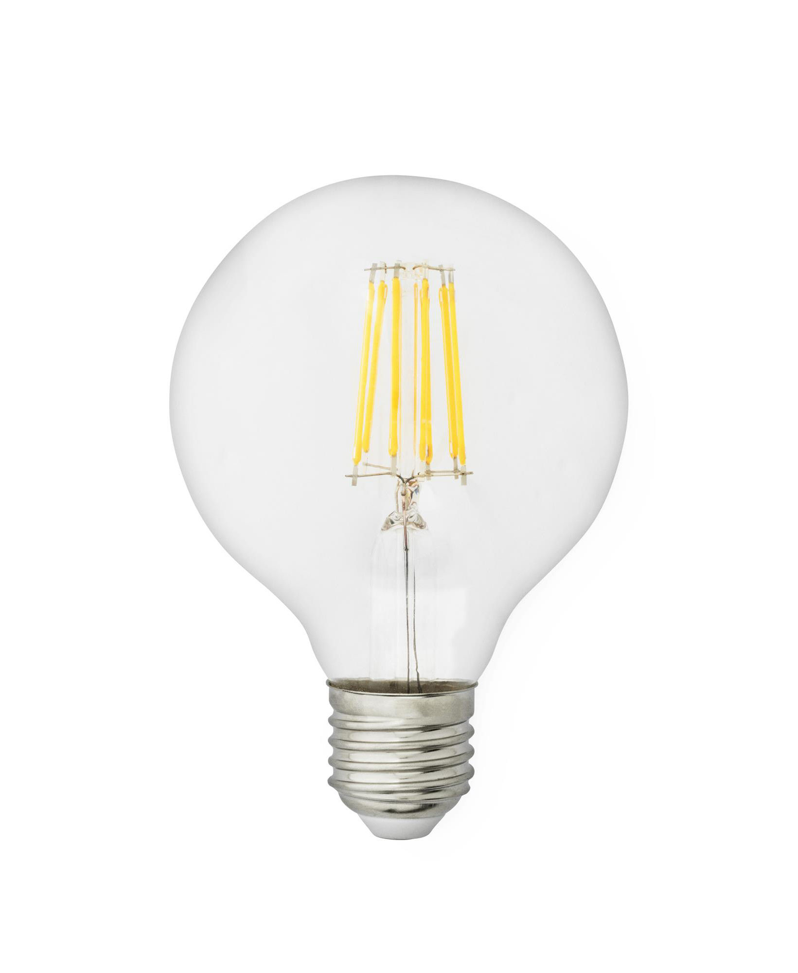 Normann Copenhagen Globe Filament LED Bulb E27 Transparent Made In