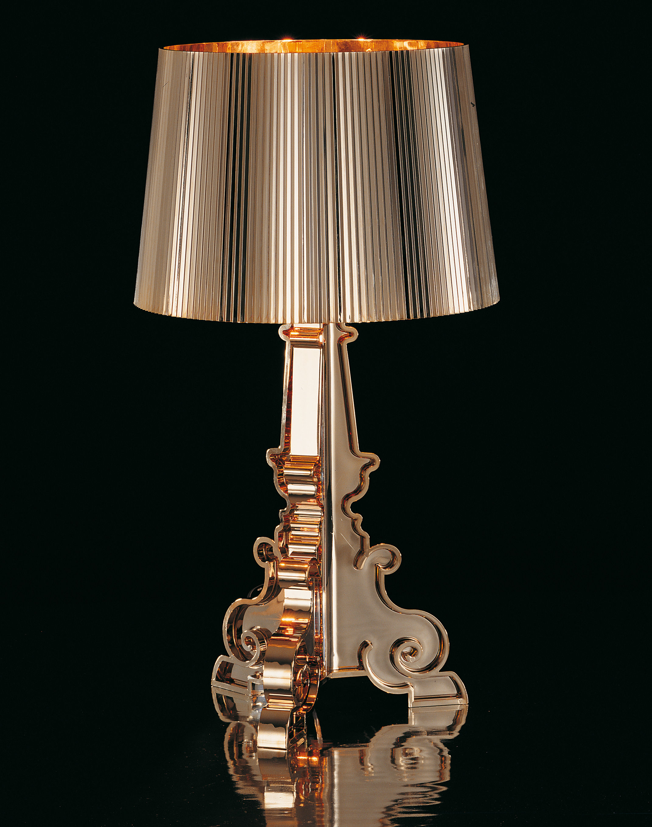 Kartell Bourgie Or Table Lamp Gold Made In Design Uk