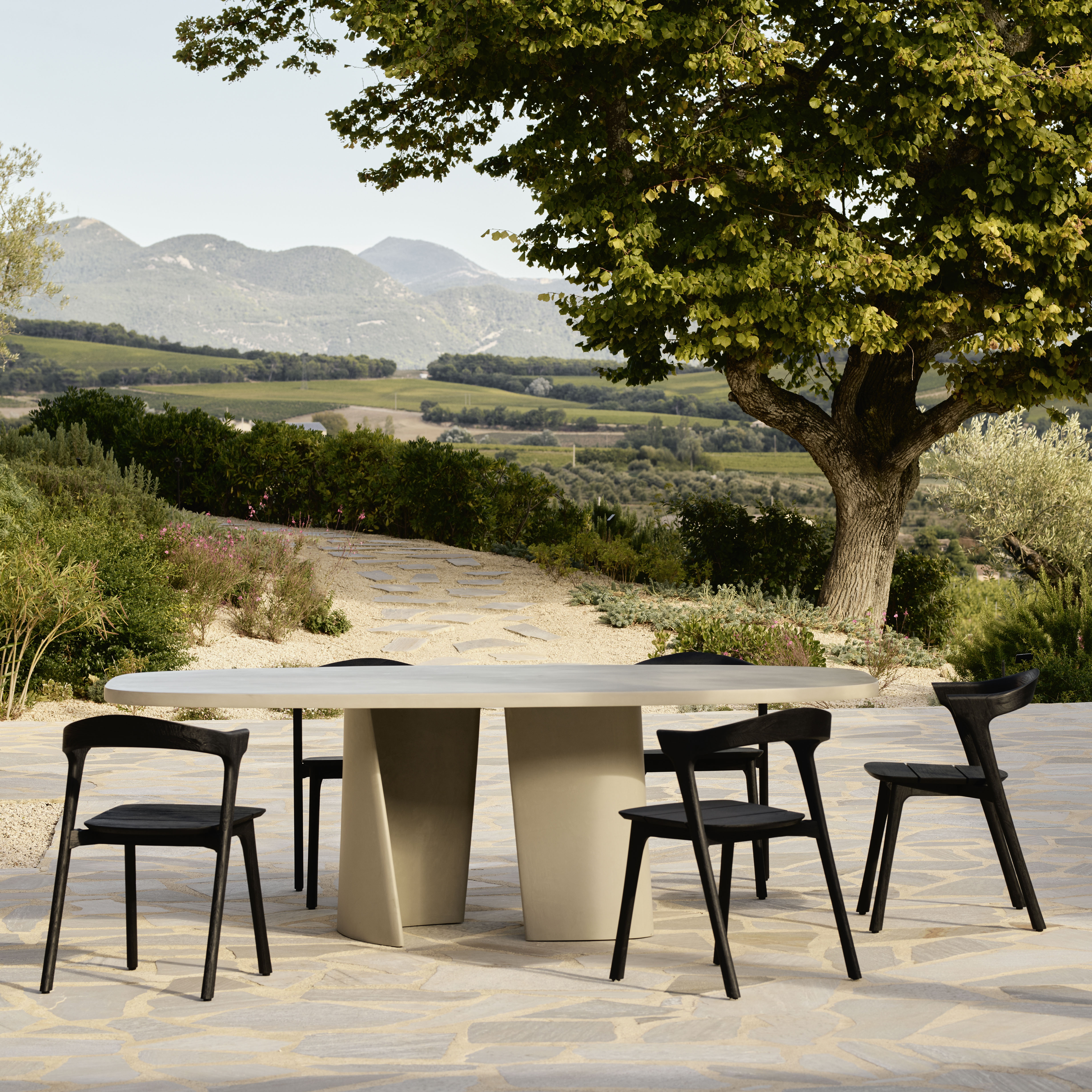 Table Ovale Canyon - Idées tables de jardin