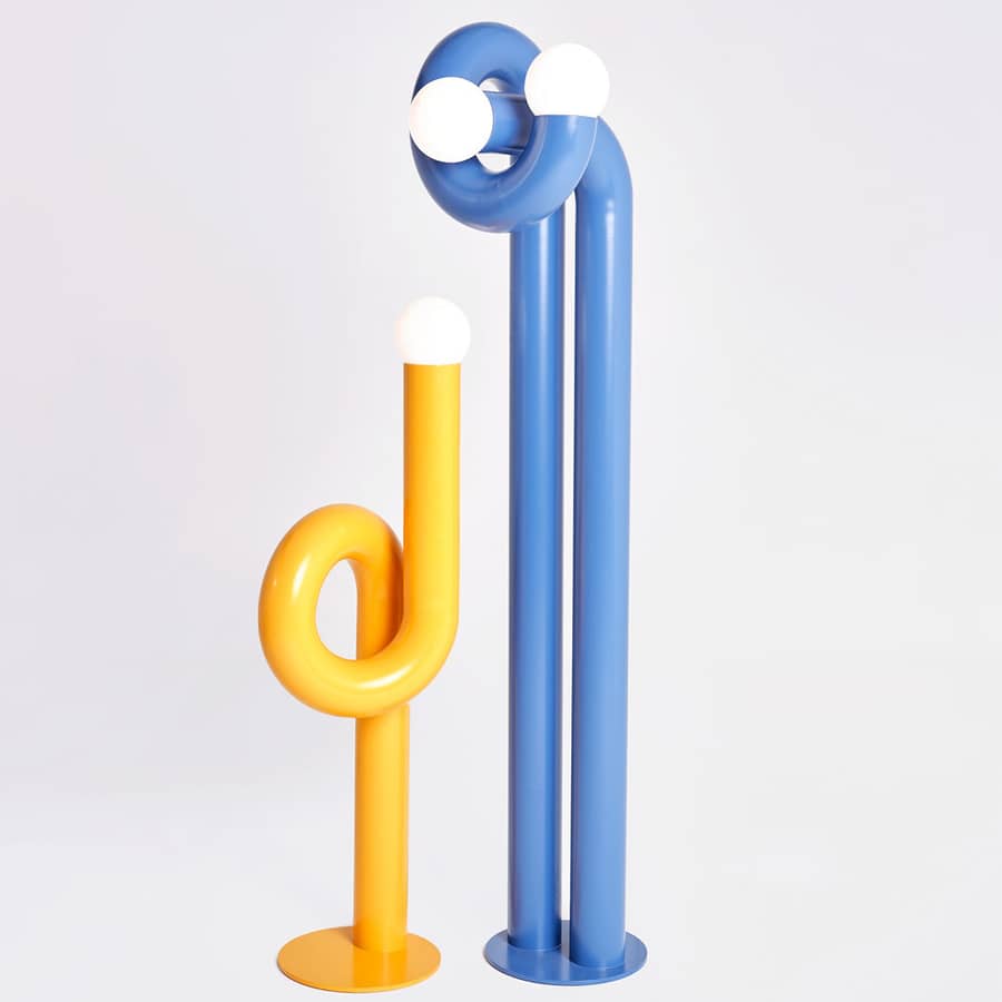 Lampadaire Modulation Axel Chay - Design ludique