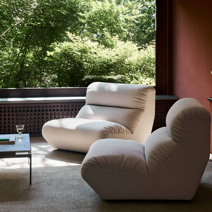 Chauffeuse Hi Lo AV54 &Tradition - Style tradi chic