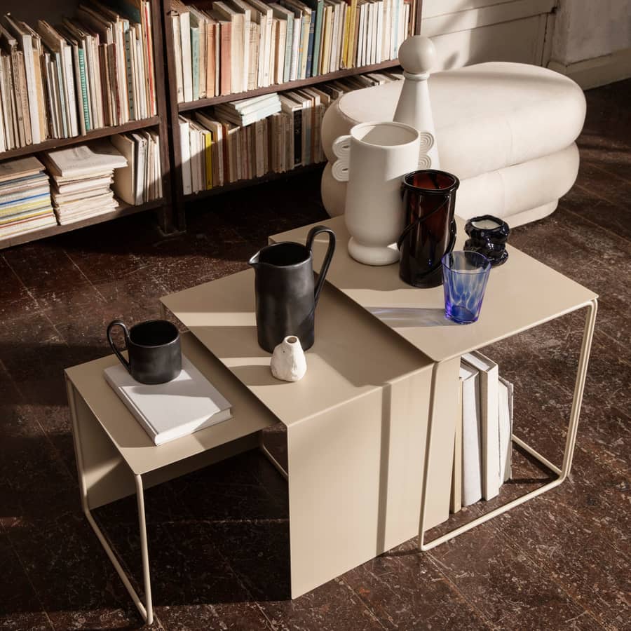 Tables gigognes Cluster Ferm Living - Idée déco cocooning