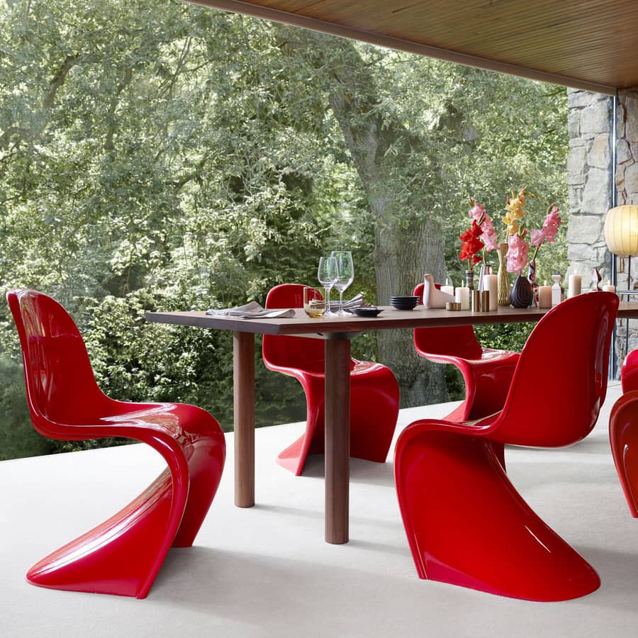 Chaise Panton Chair Classic Vitra - verner panton design