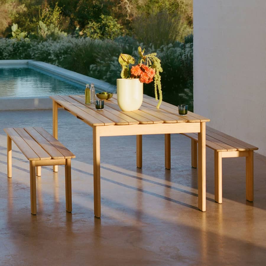 Table et Banc Assemble Muuto -