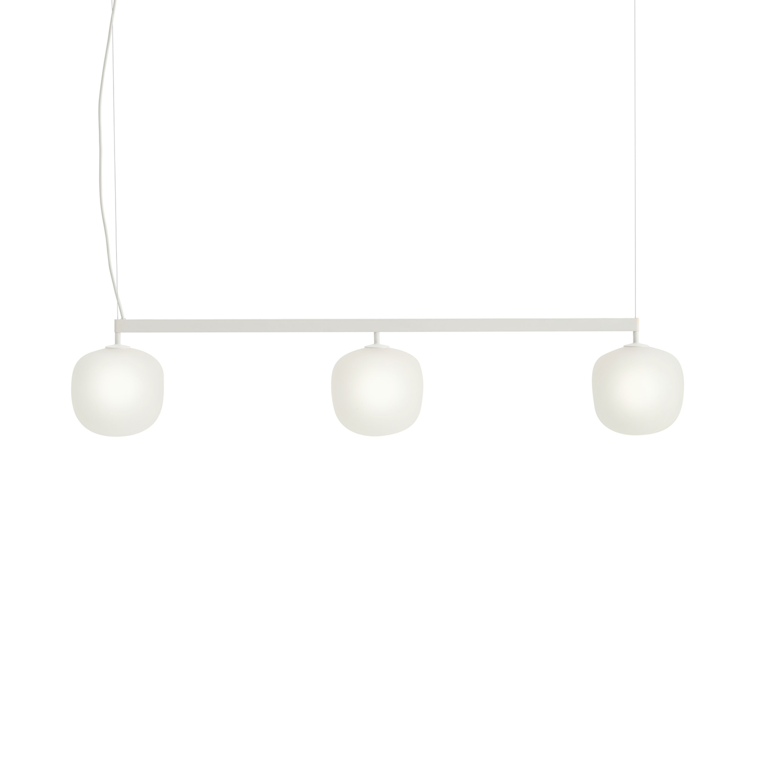 Muuto White - Pendant Rime - Thermolacquered Aluminium - Designer Taf Studio