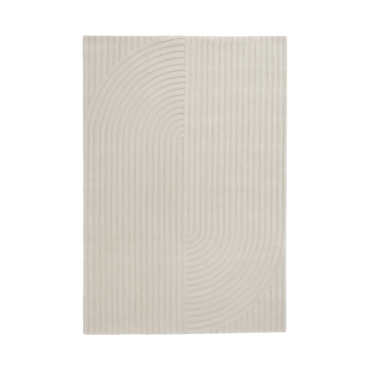 Muuto - Tapis Relevo - Blanc - Laine de Nouvelle-Zélande - Designer Studiopepe