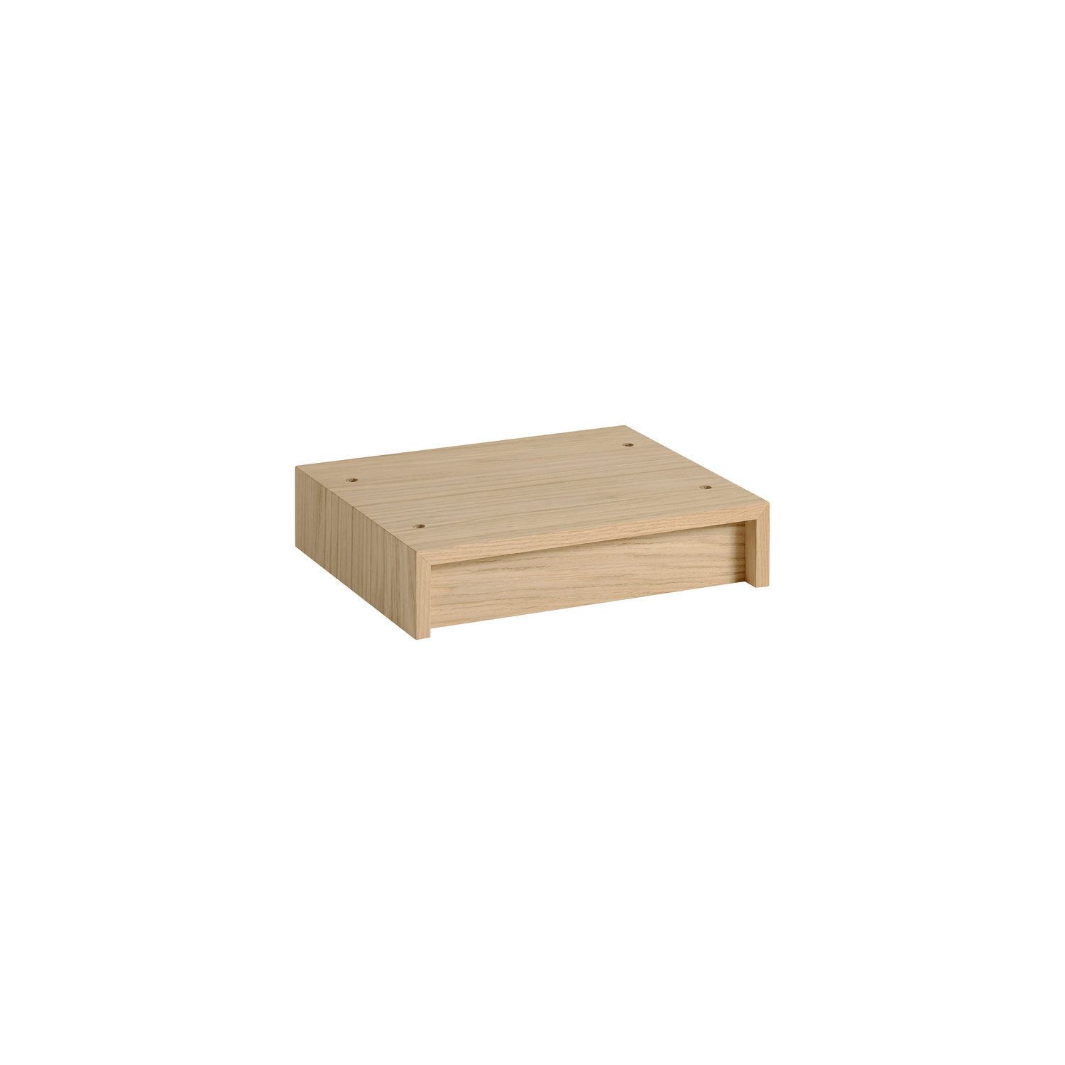 Muuto - Accessory Stacked - Natural Wood - Plywood With Oak Veneer - Designer Julien De Smedt