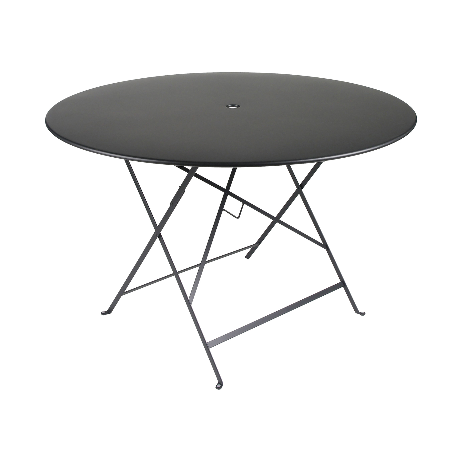 Fermob Black - Round Table Bistro - Painted Steel