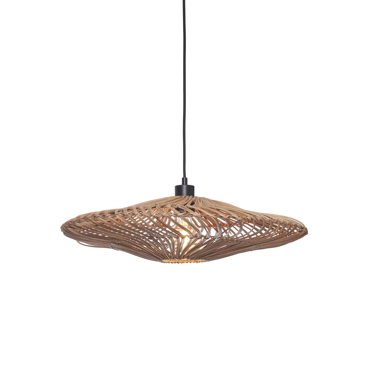 Good&Mojo Good & Mojo - Pendelleuchte Zanzibar - Beige - Rattan
