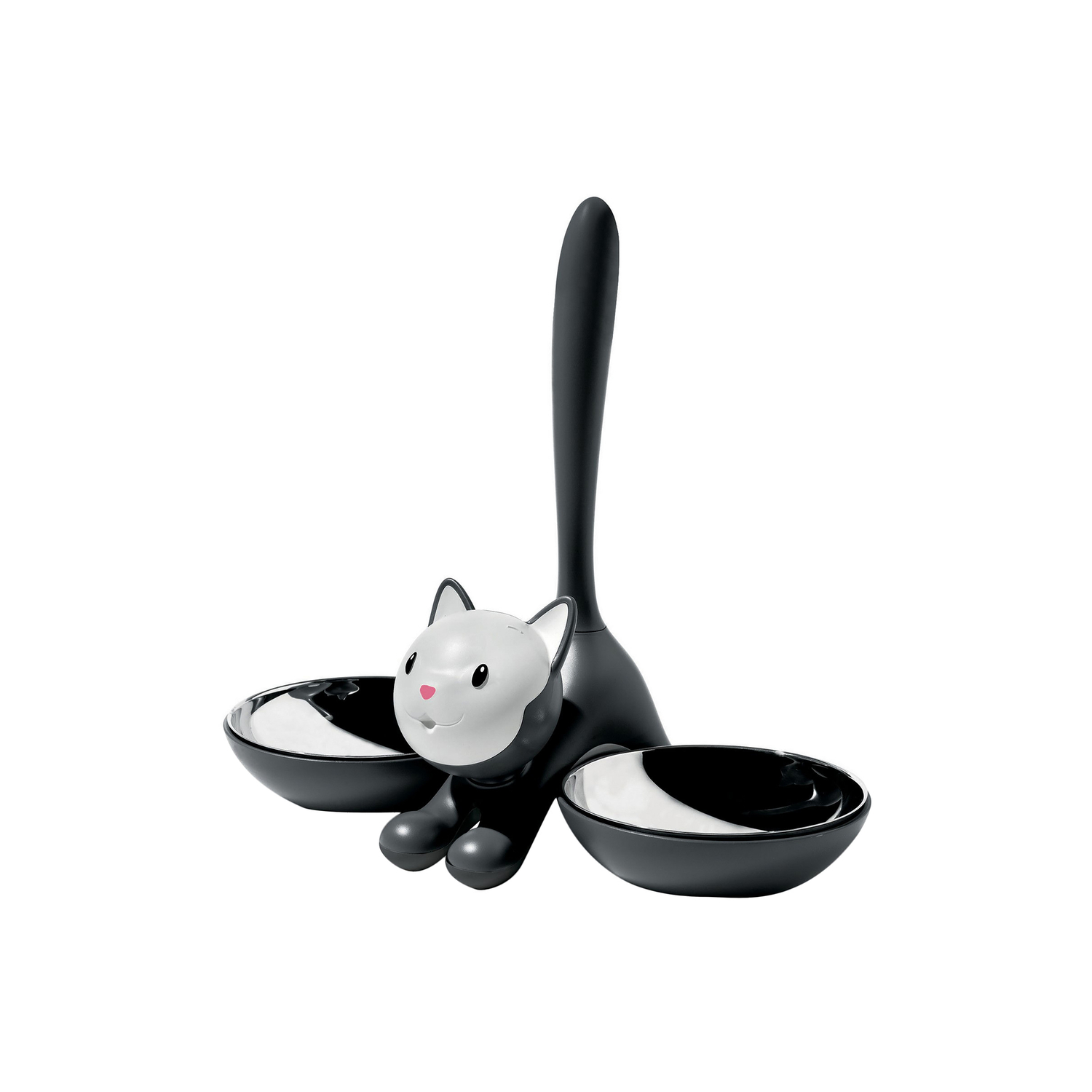 Alessi 'tigrito' Cat Bowl, Black -  Accessories Black Uni - Image 3