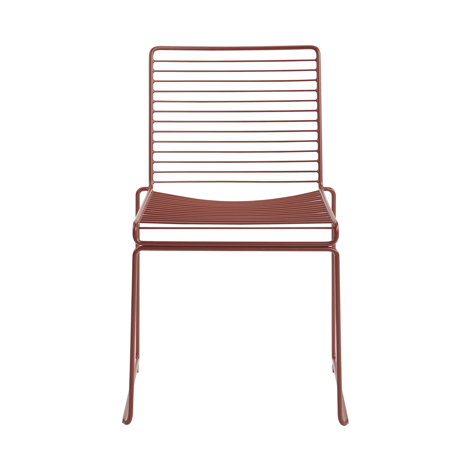Hay Orange - Stacking Chair Hee - Lacquered Steel - Designer Hee Welling