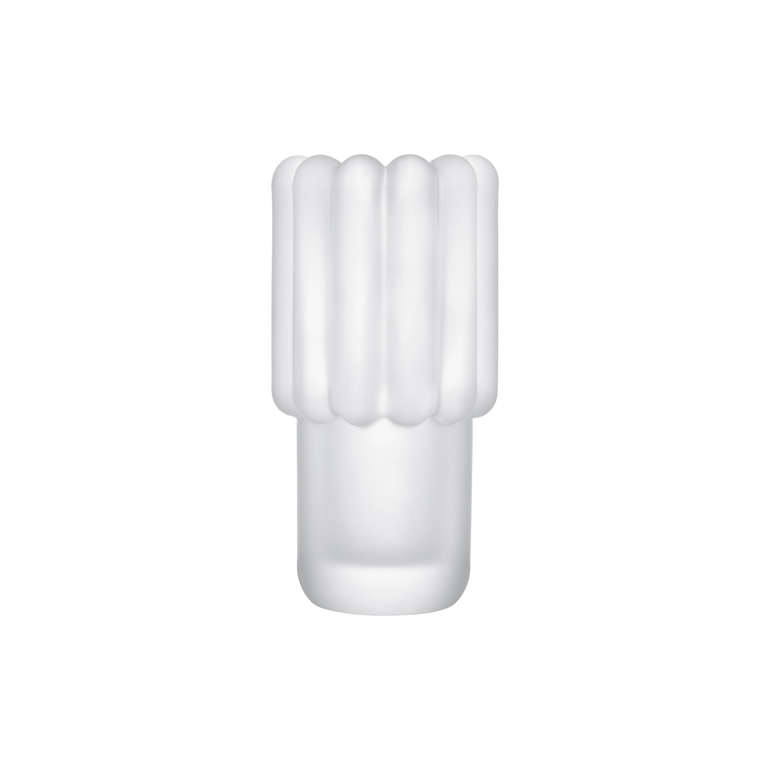 Tom Dixon White - Vase Press - Pressed Glass - Designer
