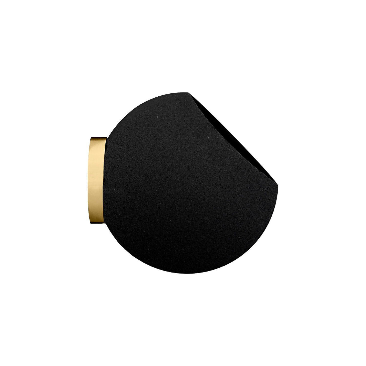 Aytm Black - Wall Flowerpot Globe - Iron