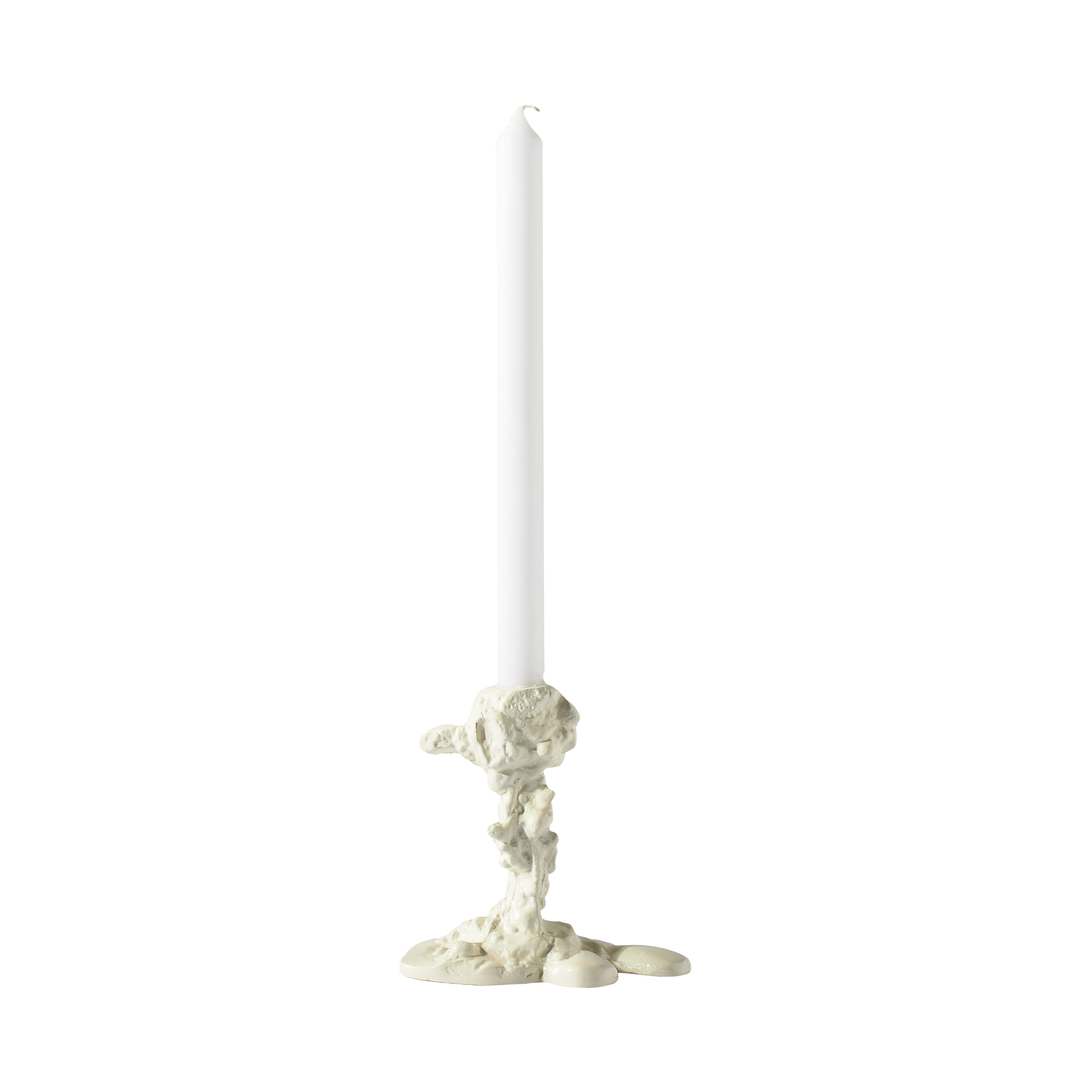 Pols Potten White - Candle Stick Drip - Aluminium