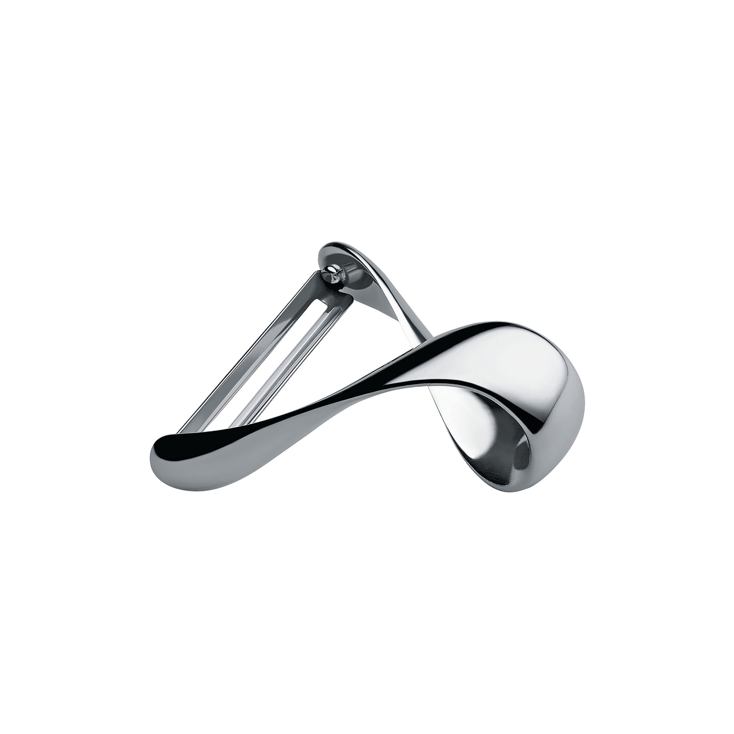 Alessi - Vegetable, Potato Peeler - Metal - Polished Mirror Stainless Steel - Designer Valerio Sommella
