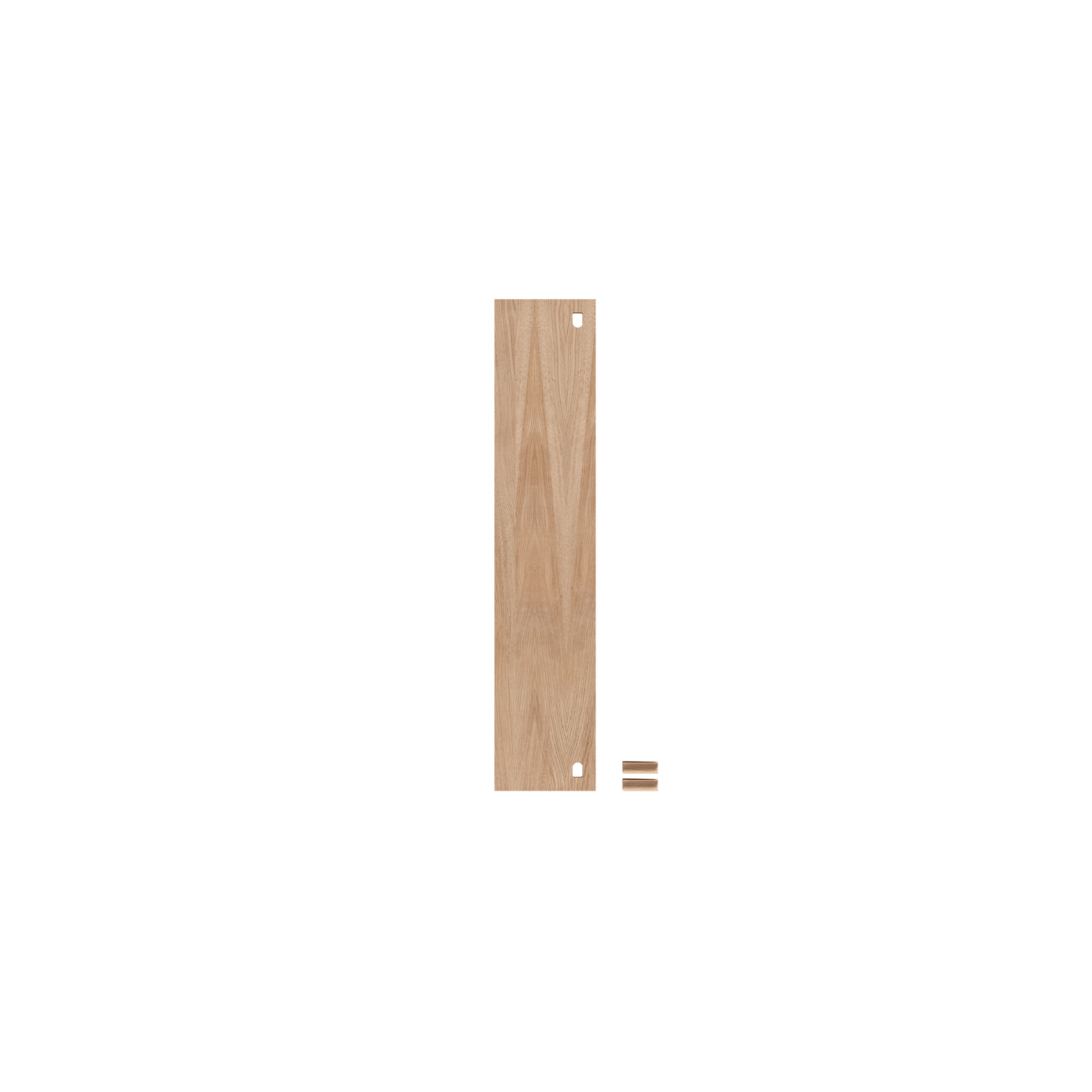 MOEBE - Accessoire Wall Shelving - Bois naturel - MDF placage chêne