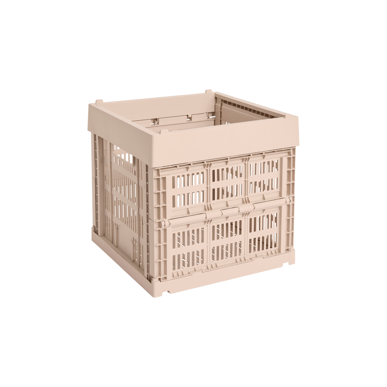 Hay Pink - Basket Colour Crate - Recycled Polypropylene - Designer Studio