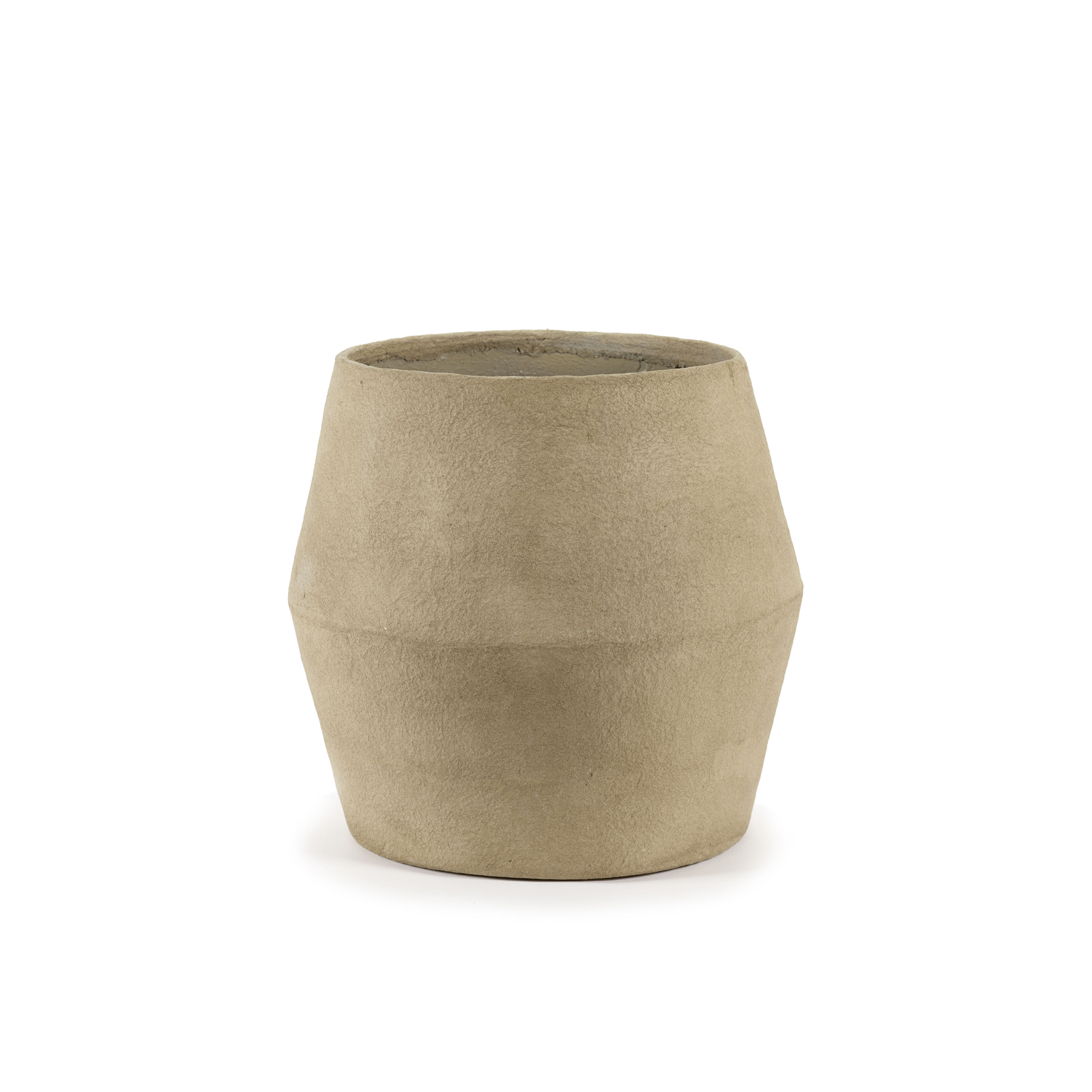 Serax Beige - Flower-Pot Holder Earth - Papier-Mâché - Designer Marie Michielssen