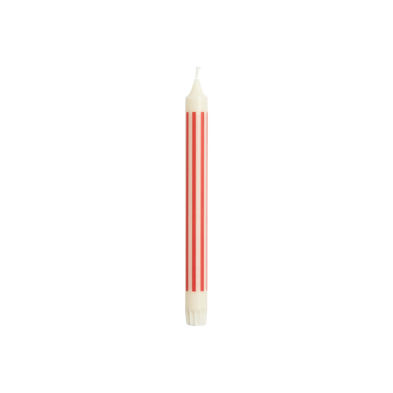 Hay - Long Candle Bougie Longue - Red - Stearin