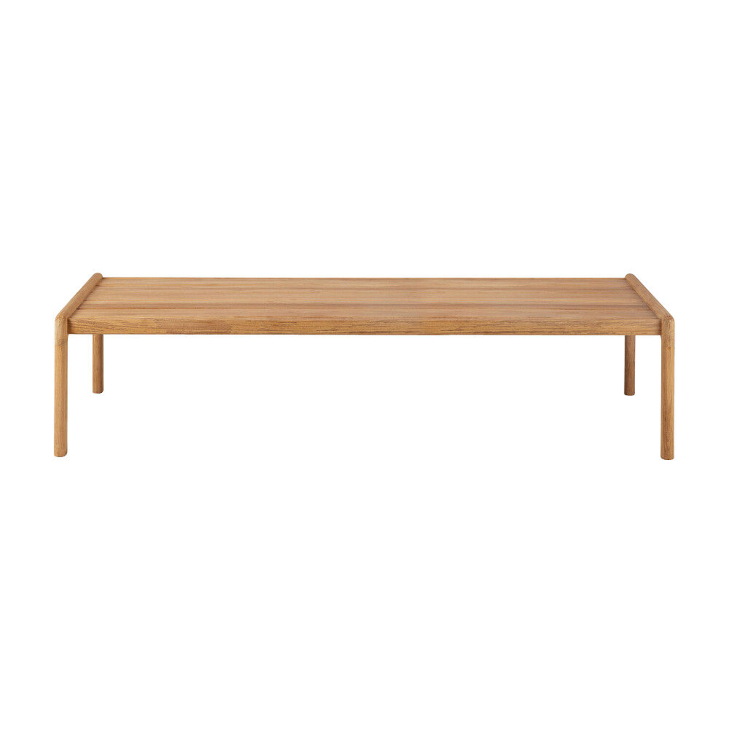 Ethnicraft - Coffee table Jack outdoor - Natural wood - Solid teak - Designer Jacques Deneef