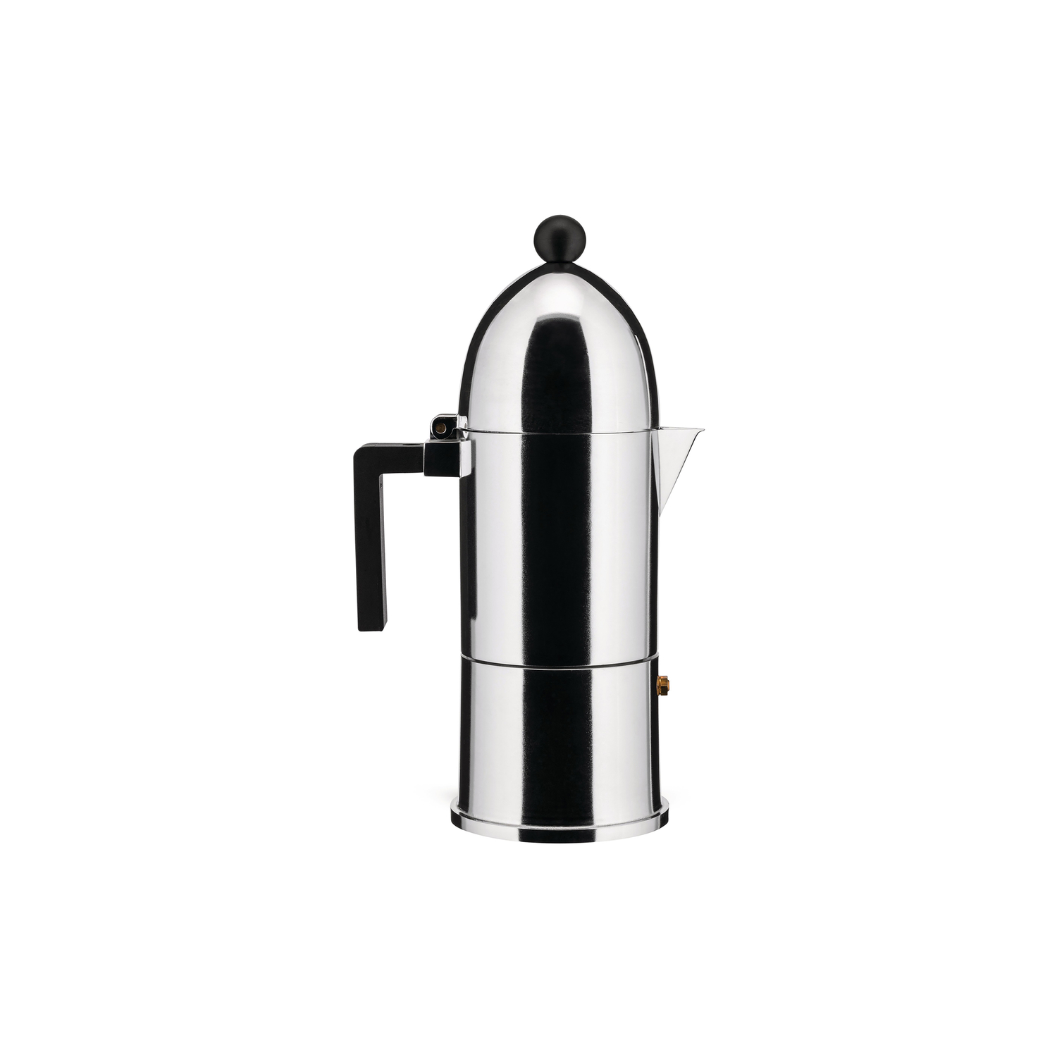 Alessi - Italian Espresso Maker Cupola - Metal - Cast Aluminium - Designer Aldo Rossi
