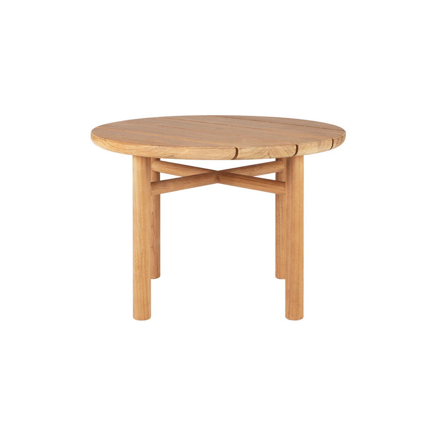 Ethnicraft - Coffee Table Quatro - Natural Wood - Solid Teak - Designer Design Studio